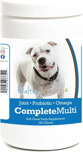 Miniatura 29 de Healthy Breeds Boxer todo en uno multivitamínico suave masticable 120