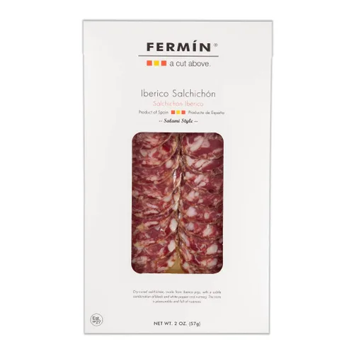 Miniatura 4 de Trío ibérico Rebanado - Chorizo (2 oz) Jamón (2 oz) Salchichón (2 oz)