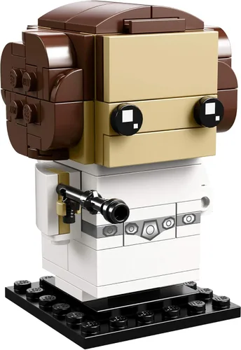 Miniatura 2 de LEGO 6225350 Brickheadz Princess Leia Organa 41628 Kit de construcción, multicolor