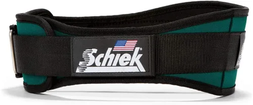 Miniatura 12 de Schiek Modelo deportivo 2004 Nylon 4 3/4" Cinturón de levantamiento de pesas - Negro Azul marino