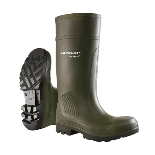 Miniatura 9 de Dunlop Unisex FS1700/142VP Wellington Boot/Hombres Mujeres Botas (7.5 US) (Verde)