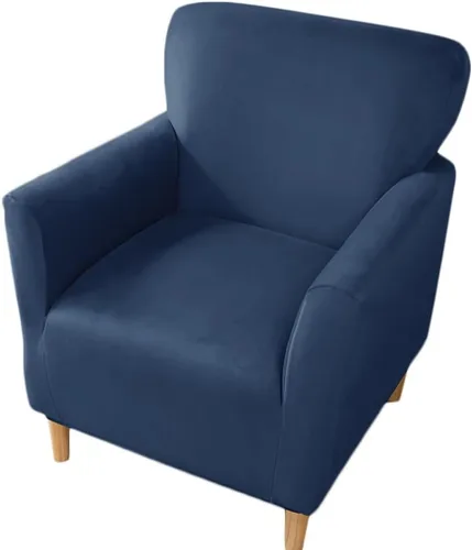Miniatura 13 de XMAYODS Funda elástica para silla de club, fundas para silla de bañera, funda suave para sillón, protector de muebles extraíble, funda para silla