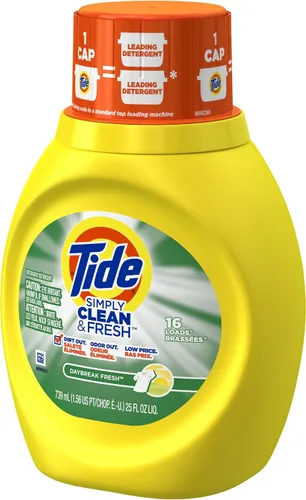 Miniatura 2 de Tide Hec Simply Clean and Fresh Daybreak - Detergente líquido para ropa, 25 onzas
