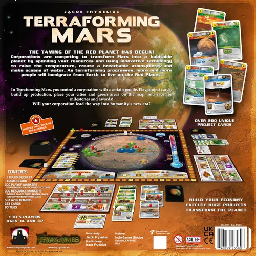 Miniatura 5 de Terraforming Mars The Colonies by Stronghold Games, Juego de mesa de estrategia