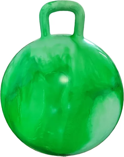Miniatura 10 de AppleRound Hippity Hoppity Hoppity Hoppity - Pelota de ejercicio con asa, 22 pulgadas / 21.7 in para niños y adolescentes de 10 a 13 años