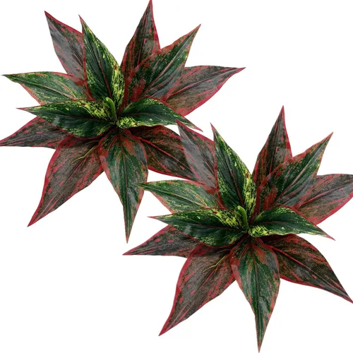 Miniatura 35 de CATTREE Vid colgante artificial, hojas de hiedra sintética, plantas de plástico, plantas de hojas falsas, plantas de hojas artificiales, resistentes
