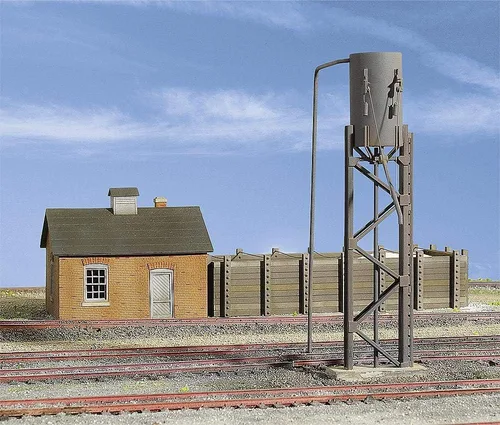 Miniatura 12 de Walthers Cornerstone Serie Kit HO Scale 2-Stall Motor House & Accesorios