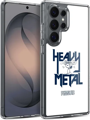 Miniatura 97 de Head Case Designs Funda de gel con licencia oficial de Peanuts Woodstock Insignia Rock Tees [protección de grado militar] compatible con Samsung