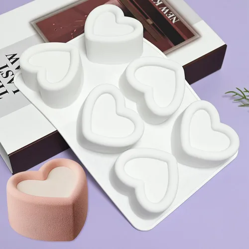 Miniatura 16 de mostsom Molde de silicona para pastel de mousse de flores, molde de helado, molde de chocolate, jabón, cupcakes 3D, utensilios para hornear, molde