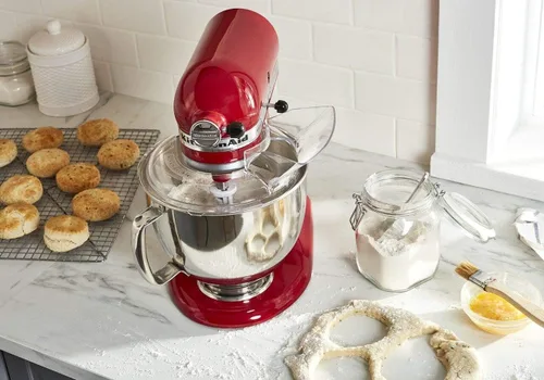 Miniatura 2 de KitchenAid KN1PS - Protector de vertido de 1 pieza que se adapta a mezcladores de soporte KitchenAid seleccionados