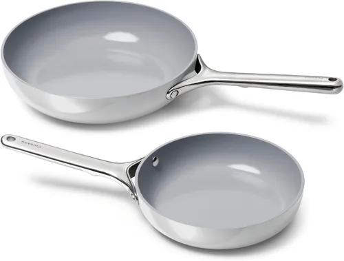 Miniatura 16 de Caraway - Mini sartén antiadherente de cerámica (1.05 qt, 8") - no tóxico, sin PTFE ni ácido perfluorooctanoico (PFOA), apta para horno y compatible