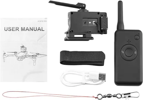 Miniatura 6 de SeiZed Lanzador universal Airdrop 1000M de larga distancia Airdropper Entrega para DJI Mavic 3/2/Mini 3/3 Pro/Air2/2S/Mini2SE Drone Accesorio