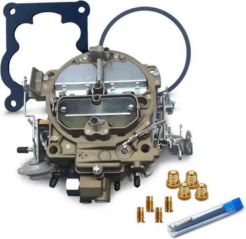 Carburador Rochester Quadrajet de 4 barriles – Compatible con Chevy Quadrajet 1901R 4MV Chevy 66-73 Manual Divorciado Choke Reemplazar Corbetas