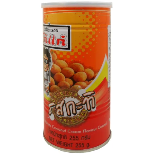 Miniatura 2 de Koh-kae Snack Crema de Maní y Coco Recubierto 255 G (8.99 Oz) X 2 Latas