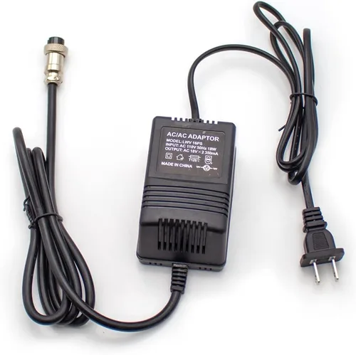 F4 F7 CT Serie Mezclador Fuente de alimentación especial Transformador universal dual 18V 18W 350mA Conector de tres pines 110V