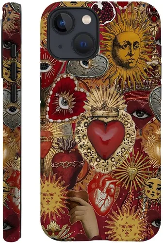 Miniatura 18 de Funda compatible con iPhone 11, resistente a arañazos, funda híbrida de 2 capas con carcasa dura, diseño de cocoteros de playa de verano