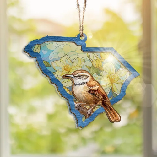 Miniatura 16 de FLAGWIX Regalos de Navidad de Puerto Rico para mujeres y hombres, adornos de madera 2025 para decoración de árboles, adorno de Navidad de Puerto