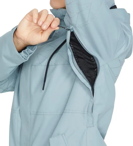 Miniatura 11 de Volcom Fawn - Chaqueta con capucha para mujer con aislamiento para snowboard y esquí Violeta Violet Ice
