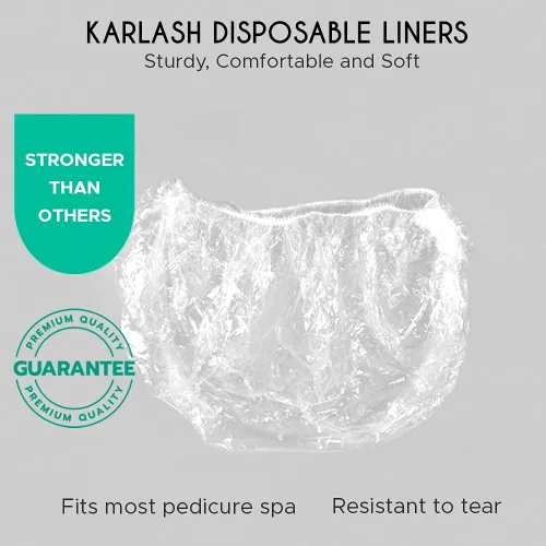 Miniatura 2 de PandaSpa by Karlash Ultra Premium - Forros desechables para spa, talla única, se adapta a la mayoría de spa de pedicura, 500