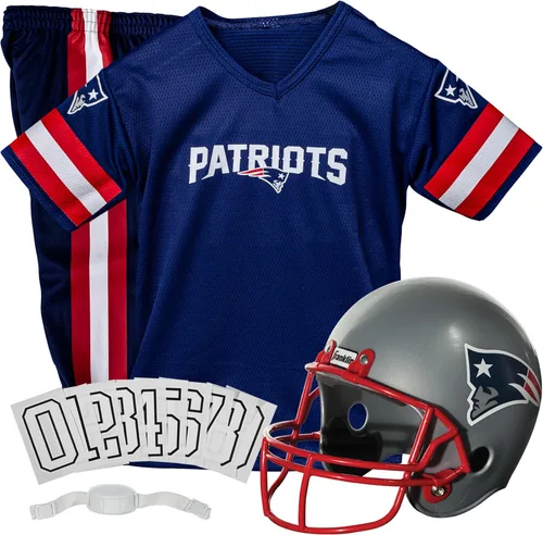 Miniatura 34 de Franklin Sports NFL - Conjunto de uniforme de fútbol americano para niños, disfraz de fútbol americano juvenil de la NFL para niños y niñas