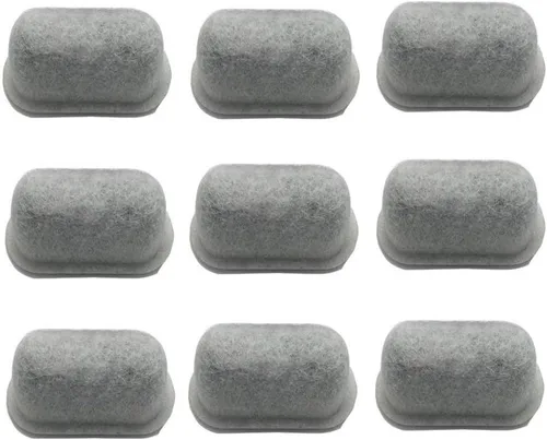 Paquete de 12 filtros de agua compatibles con cafeteras Cuisinart, filtros de agua de carbón de repuesto para cafeteras, se adapta a todas las
