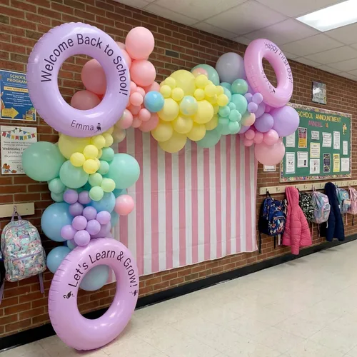 Miniatura 4 de 4 flotadores inflables de piscina para niños y adultos, tubos interiores pastel, macarrones, anillos de piscina, flotadores para cumpleaños, playa