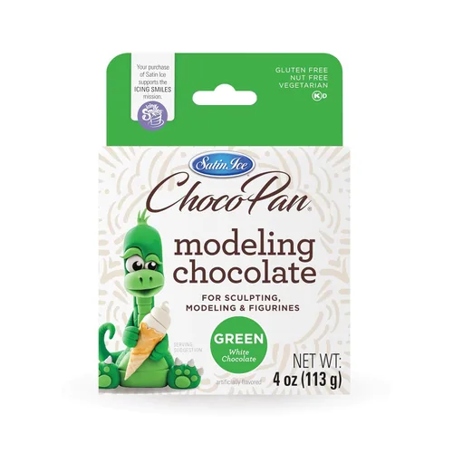 Miniatura 23 de Satin Ice ChocoPan - Chocolate blanco brillante para modelar (1 libra) para decoración de pasteles