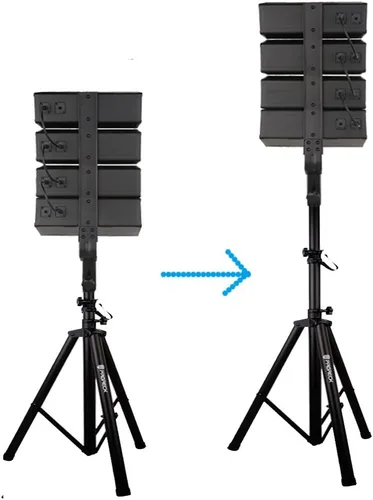 Miniatura 5 de PRORECK Club AB - Sistema de altavoces PA de 12 pulgadas con sistema de altavoces PA alimentados con Bluetooth/USB/tarjeta SD/control remoto
