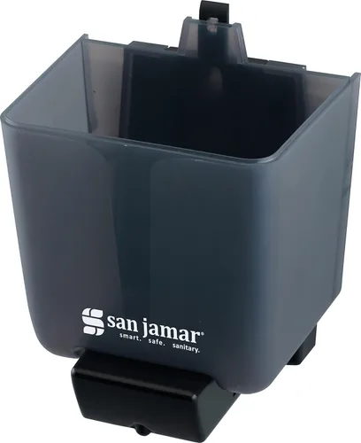 Miniatura 13 de San Jamar Dispensador de jabón clásico con bandeja de goteo fácil de instalar para el hogar, baño, cocina, baños, restaurantes, plástico
