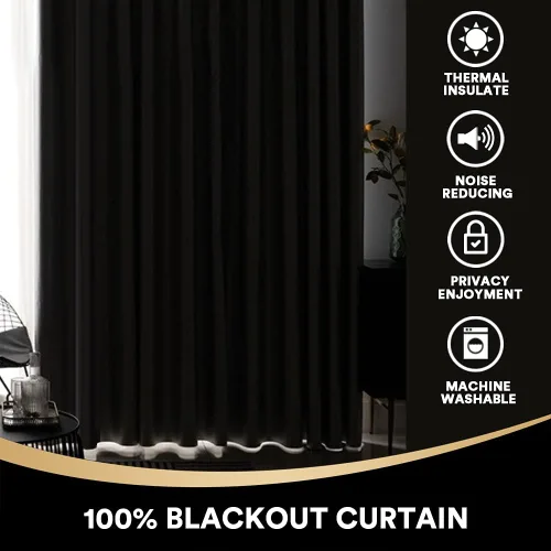 Miniatura 2 de PrinceDeco Paneles de cortina 100 % opacas de 108 pulgadas de largo, completamente opacos, tratamiento de ventana, cortinas forradas con aislamiento