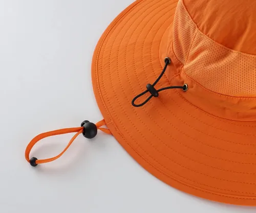 Miniatura 7 de Home Prefer Sombrero de malla para exteriores UPF50+ Sombrero de pesca de ala ancha con solapa para el cuello