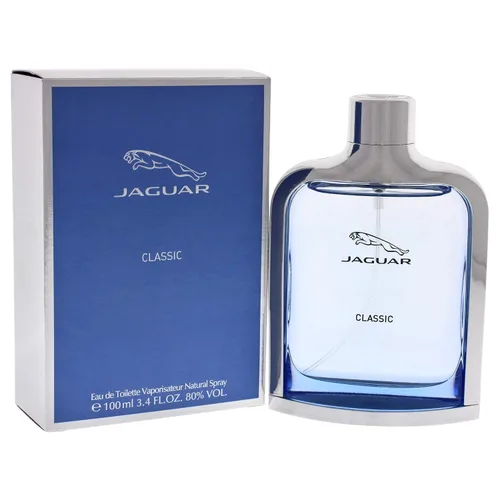 Miniatura 3 de Jaguar Eau de Toilette en aerosol Classic Blue para hombre, 3.4 onzas