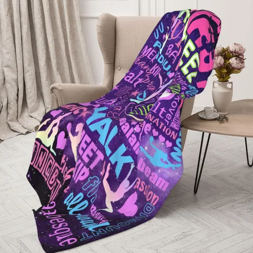Miniatura 4 de Mantas de gimnasia para niñas, regalos de gimnasia para niñas, amantes de la gimnasia, artículos de gimnasia, decoración de fiesta de Navidad