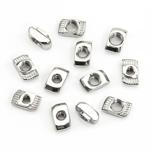 Miniatura 5 de 160 piezas de tuercas T de la serie 2020, tuerca de fijación M3 M4 M5 T para perfil de aluminio