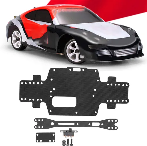 VGEBY K989 chasis, carrocerías de vehículos y accesorios de báscula, peso ligero, de alta resistencia, coche RC para WLtoys K969 / K979 / K989 K999