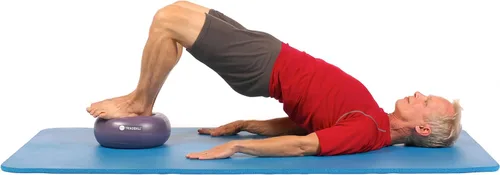 Miniatura 7 de OPTP Triadball – Bola de pilates de 9½ pulgadas de diámetro, entrenamiento de firmeza ajustable y pelota de yoga, para ejercicios de estabilidad