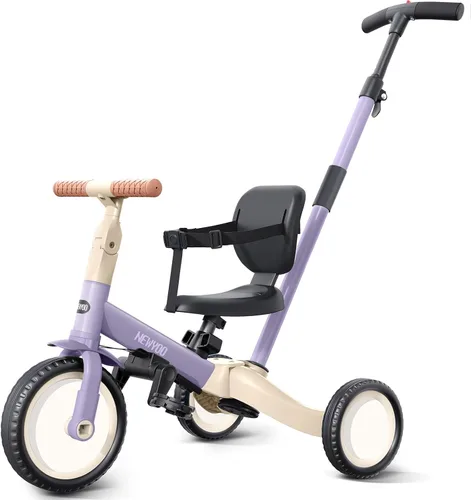 Miniatura 11 de newyoo - Triciclos para niños de 1 a 3 años, bicicleta para niños pequeños, regalo de cumpleaños y juguete para niños y niñas, triciclo para niños