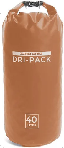 Zero Grid Bolsa seca impermeable – La bolsa de secado flotante se mantiene seca tamaños de 10L/20L/30L/40L para mochileros, kayak, canotaje, Tiger