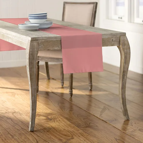 Miniatura 5 de LA Linen™ mantel de popelina de poliéster de 14 por 108 pulgadas Blanco P