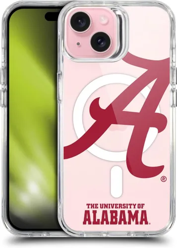 Miniatura 350 de Head Case Designs Funda de gel suave con licencia oficial de la Universidad de Alabama UA Collage compatible con Apple iPhone 13 Pro Max