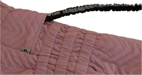 Miniatura 9 de Abrigo cálido para perros de doble capa, chaleco para perros, 4 patas cubiertas, resistente al viento, impermeable, reflectante, gris XS - L