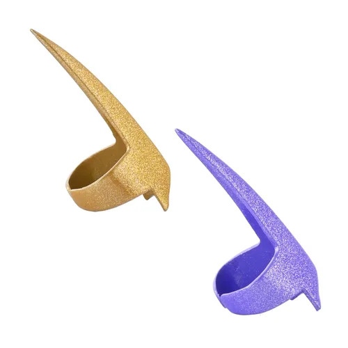 Miniatura 9 de Anillos profesionales para separar y seccionar el cabello, herramientas de acero inoxidable para trenzar el cabello para pelucas de rastas