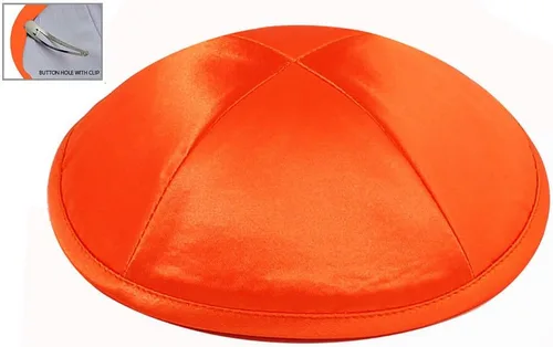 Miniatura 11 de Zion Judaica Deluxe Satin Kippot Bulk Packs Kippas o Kippa Individual Incluye Clips Kipa Gratis
