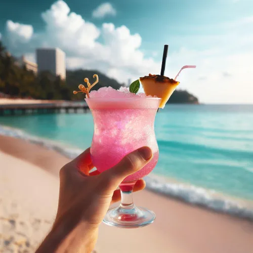 Miniatura 2 de Brillo de cerveza rosa comestible para bebidas, cócteles, cerveza, purpurina y bebidas Certificado Kosher y Halal 100% comestible y de grado