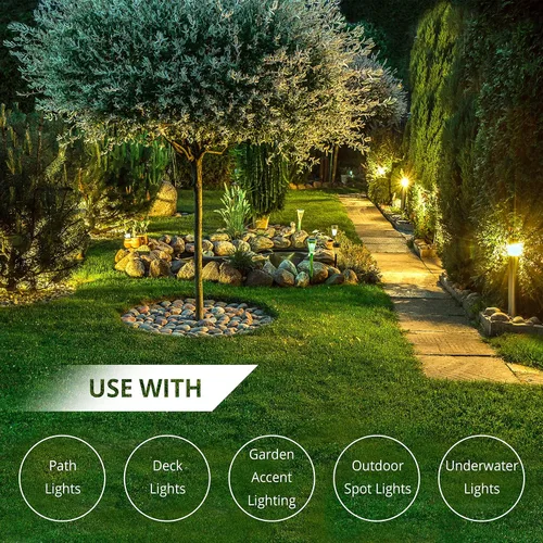 Miniatura 3 de Wirefy Cable de paisaje de bajo voltaje 10/2 de 50 pies Cable de iluminación de paisaje de bajo voltaje Cobre puro Entierro directo al aire