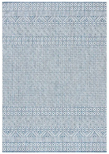 Miniatura 22 de SAFAVIEH Alfombra lavable al aire libre, colección Courtyard - 2'3" x 5', gris y negro, no desprende pelusa y fácil limpieza, ideal para patio