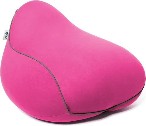Miniatura 9 de Yogibo Sillón Puff Pequeño para Adultos, Niños y Adolescentes, Suave, de Felpa, Cómodo, Sensorial, Puff para Juegos, Funda Lavable, Azul