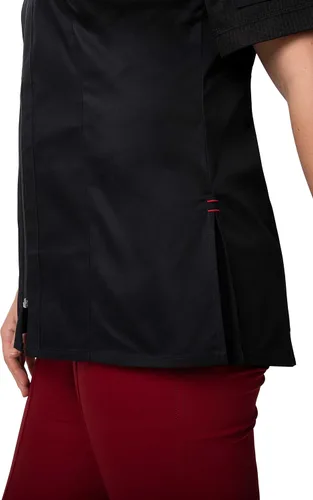 Miniatura 4 de Chef Works Abrigo de chef Arcadia para mujer