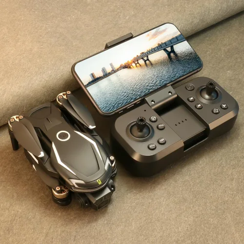 Miniatura 3 de Remote Control Aerial Drone with 3-Camera 8K HD Brushless Power Intelligent Avoidance Obstacle Trajectory Flight, Optical Flow Hover, Gesture