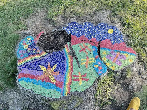 Miniatura 2 de Azulejos de mosaico de cerámica irregulares de 0.78 a 1.57 pulgadas, piezas de mosaico de 1.1 libras, piedras para decoración del hogar, platos